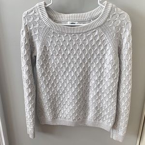 Old Navy sweater light gray women’s small